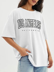 Camisetas de Alto Gramaje Para Mujer Camiseta Casual Para Mujer Camiseta Oversize Para Mujer Transpirable 100% Algodón - Product Image 2