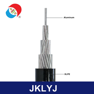 Jklyj đơn lõi PVC cách điện nhôm dây dẫn cáp xlpe <span class=keywords><strong>overhead</strong></span> cáp cho công nghiệp Xây Dựng Điện áp định mức 10 KV - Product Image 1