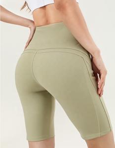 Vêtements de fitness Femmes Biker Shorts Taille Haute Butt Lift Workout Yoga Compression Shorts - Product Image 5