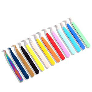 Pinzas Profesionales para Extensiones de Pestañas, Pinzas Ligeras de Precisión para Volumen, Marca Privada OEM, Venta al por Mayor - Product Image 5