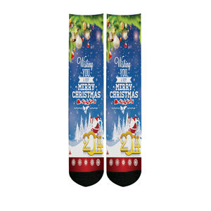 Chaussettes de sport à sublimation haute performance, imprimées sur mesure, mi-mollet, en polyester et élasthanne, pour hommes et femmes - Product Image 6