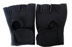 ถุงมือฟิตเนสยิมคุณภาพสูงผลิตจากโรงงานแฟชั่นป้ายผลิตตามสั่งวัสดุหนังคุณภาพสูง - Product Image 6