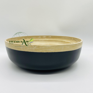 Ensemble de saladiers en bois de bambou réutilisables d'usine 100% plateau de cuisine jetable écologique léger fait à la main naturel personnalisé - Product Image 6