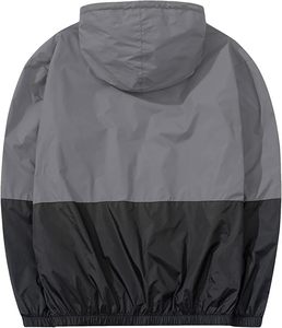 Chaqueta cortavientos con soporte personalizable para hombre, ropa de moda deportiva impermeable para actividades al aire libre de invierno, Parte delantera incluida - Product Image 6