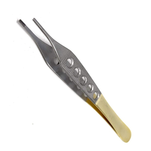 Medic Instrument Adson fórceps de tejido al por mayor fino dentado reutilizable herramienta de acero inoxidable quirúrgico adson fórceps de tejido - Product Image 3