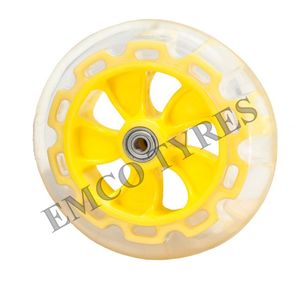 Premium Quality 6-Inch Replacement <b>Kick</b> <b>Scooter</b> Wheel Lightweight Durable Tire 608ZZ Bearing for Smooth Easy Ride EMCO E-KS8-1-1 - Product Image 6