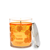Bougie pilier décorative artisanale en verre pour Noël, style classique, cire de soja blanche parfumée, longue durée, pour mariage, décoration de luxe pour la maison
