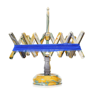 Handmade Marbled Yarn Winder & Swift <b>Set</b> Knitting <b>Crochet</b> Tool Yarn Swift Combo <b>set</b> winder And Swift - Product Image 3