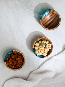 Ensaladera de resina pulida de primera calidad, duradera, ligera, diseño moderno, utensilios de cocina, apto para lavavajillas para fiestas en casa, uso diario - Product Image 2