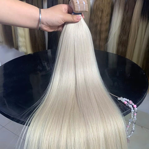 ผมต่อของมนุษย์สีบลอนด์แบบเทปสี2025ผมตรงและนุ่มลื่น - Product Image 1