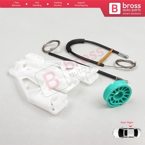 Juego de Reparación de Elevalunas Eléctrico Trasero Derecho BWR871 para A4 S4 B8 8K 8KH 8K5 8K2 2008-2015 4/5 Puertas 8K0839462 - Product Image 5