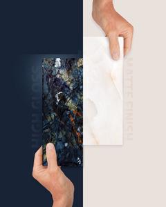 กระเบื้องเคลือบที่ทนทานความเงางาม60x120ซม. สีดำขาวเคลือบเงาสูงสำหรับโซลูชันการปูพื้นเชิงพาณิชย์ที่ทันสมัยสำหรับที่พักอาศัย - Product Image 6