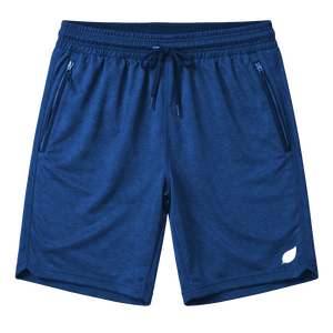 Shorts de sport écologiques pour hommes en tissu DryMove à séchage rapide |   Léger et respirant |   Longueur genou, taille élastique |   Gym, course à pied, sports - Product Image 5