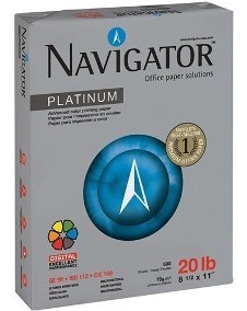 Papier copie Navigator A4 8 1/2 X 11 Blanc 70 g/m² 500 feuilles Papier de bureau multifonctionnel - Product Image 5