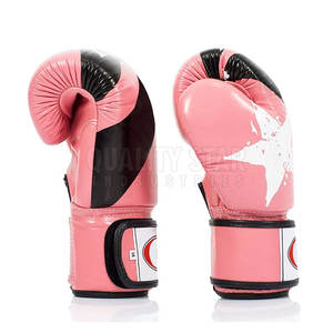 Guantes de boxeo con logotipo personalizado Suministro directo de fábrica 8/10/12/14oz Cuero PU para artes marciales - Product Image 2