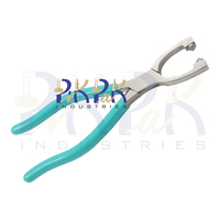 Pince à perles 200 mm en acier au carbone avec poignées en PVC, pour sertissage, dénudage de fils, coupe et serrage de circlips, fabrication de bijoux DIY