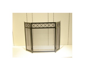 Pliable Polyvalent 3 Panneaux Fer Cheminée Écran Garde Clôture Cheminée Grande Qualité Pour La Maison Jardin Utilisation - Product Image 3