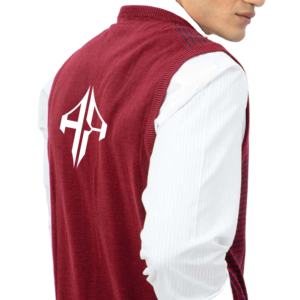 Top Selling 100% Polyester <b>Men's</b> Sweater High Quality Breathable <b>Knitted</b> OEM Service and Custom logo by ATLANTIC - Product Image 3