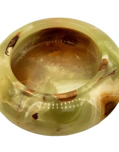 Vintage Onyx <b>Marble</b> <b>Jar</b>, Natural Onyx <b>Marble</b> <b>Jar</b>, Pakistan Onyx <b>Marble</b> <b>Jar</b> - Product Image 5