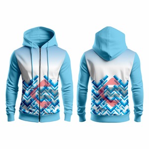 เสื้อฮู้ดสวมหัวโอเวอร์ไซส์สำหรับผู้ชายผู้หญิงพิมพ์ลายซับลิเมชันแบบกำหนดเอง3D ใหม่ไซส์ใหญ่พิเศษ - Product Image 1