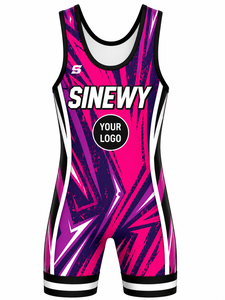 Personalized Breathable Eco-Friendly <b>Wrestling</b> <b>Singlet</b> <b>Men</b> Custom Sublimation Athletic Teamwear Stretch Fabric Competition - Product Image 3