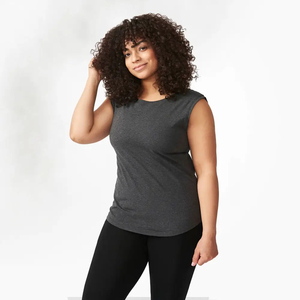 Débardeur Femme Personnalisé 100% Polyester Séchage Rapide Respirant Dos Croisé Nouvelle Collection Élégant Vente en Gros - Product Image 5