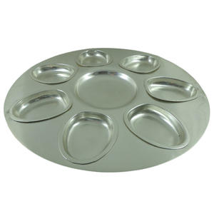 Portavelas de Metal de diseño clásico, portavelas de pátina gris para sala de estar y decoración de bodas - Product Image 6