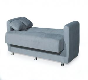 Sofá Cama de Lujo Estilo Europeo, Seccional de Terciopelo Moderno de Tres Plazas, Ecológico y Duradero para Sala de Estar de Apartamento o Villa - Product Image 3