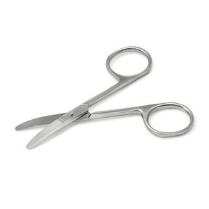<b>Nail</b> <b>Scissor</b> Curved Blade Half Gold Cuticle <b>Nail</b> <b>Scissor</b> High Quality Best Sale <b>Nail</b> <b>Scissors</b> - Product Image 5