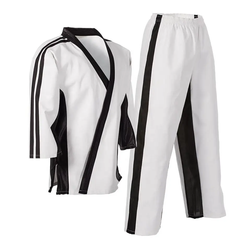 OEM 서비스 전문 Jiu Jitsu Gi 유니폼 무술 복장 100% 코튼 가라테 gi 유니폼 수이
