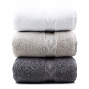 Juego de Toallas de Baño de Algodón Suave 2026, Gruesas, Afelpadas, Cómodas y Absorbentes, de Color Sólido, para una Comodidad Inigualable - Product Image 1