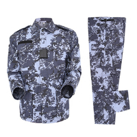 Uniforme Táctico de Seguridad de Algodón Transpirable de Secado Rápido Suministrado por la Fábrica, Conjunto de Ropa de Invierno de Manga Larga, Color Personalizado