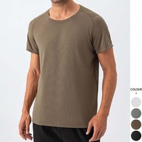 Fabricant de vêtements OEM personnalisé 220g 100% coton T-shirts pour hommes lourds plaine vierge High Street nouvelle mode T-shirts pour hommes