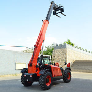 מיני טלסקופים 4 x4 כונן גלגל 3.5ton 4 טון טלסקופי בום מעמיס בנייה - Product Image 4