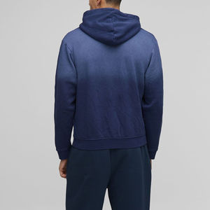 Sudadera con Capucha de Forro Polar para Hombre, Estilo Casual, Talla Grande, con Logotipo Bordado en 3D Personalizado, Lavado Ácido, 100% Algodón, Servicio OEM - Product Image 5