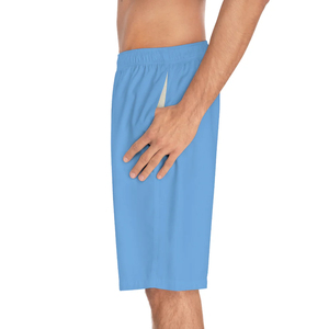 Short décontracté pour hommes en polyester 100% de haute qualité basique été grande taille avec logo personnalisé motif solide imprimé en maille - Product Image 3