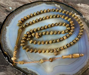 Perles de Tasbih en Bois Écologiques, Chapelet Naturel, Tasbeeh, Sibha, Subha, Cadeau de Prière Musulmane, Islam, 33 pièces, 12mm/10mm, Religieux - Product Image 4