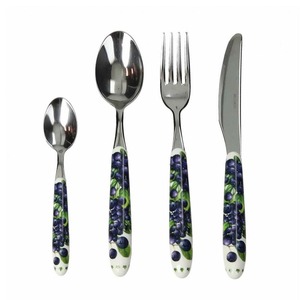 Royal Wholesale Cuchillo Tenedor Cuchara Cubiertos de acero inoxidable Juego de Cubiertos de metal moderno para fiestas de Navidad occidentales - Product Image 6