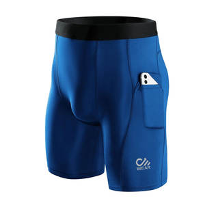 กางเกงออกกำลังกายผู้ชายคุณภาพสูงพร้อมโลโก้สั่งทำพิเศษ เอวยางยืด ระบายอากาศได้ดี ผลิตจากผ้าสแปนเด็กซ์/โพลีเอสเตอร์ - Product Image 1