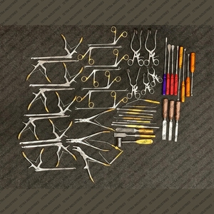 Ensemble d'instruments complet pour laminectomie, best-seller, 47 pièces, en acier inoxydable, instruments chirurgicaux orthopédiques pour la colonne vertébrale, certifié CE ISO - Product Image 4