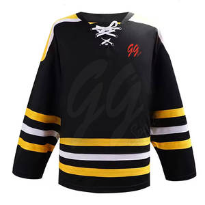 Meilleure vente au prix d'usine Maillot de hockey sur glace Vêtements de sport doux au toucher Maillot de hockey sur glace pour hommes - Product Image 1