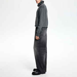 Nuevos pantalones de mezclilla lavados de alta calidad, Pantalones rectos con estilo personalizados, novedad de 2025, pantalones vaqueros transpirables para hombre - Product Image 4