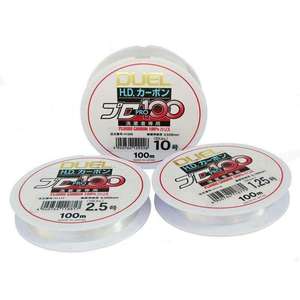 DUEL H.D.CARBON® PRO 100S Fluoro 100% <b>Fishing</b> Line 100m (Number: 0.8/1/1.25/1.5/1.75/2/2.5/3/4/5/6/7/8/10) - Product Image 3
