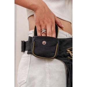 LW Fashion Fanny Pack Sac ceinture personnalisé pour femme Sac ceinture en cuir végétalien sac ceinture - Product Image 4