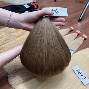 Doit avoir un produit d'extension de cheveux dans votre placard Femme vietnamienne brute Blonde Cheveux en vrac de qualité supérieure - Product Image 6