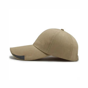 Sombreros de béisbol personalizados transpirables para primavera y verano, sombrero deportivo informal OEM para exteriores, sombreros de béisbol planos sólidos a la moda, diseño personalizado - Product Image 2