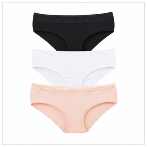 Braguitas de Algodón Suave para Mujer, Cintura Alta, Ropa Interior Transpirable Hecha en Turquía, Lencería Cómoda - Product Image 2