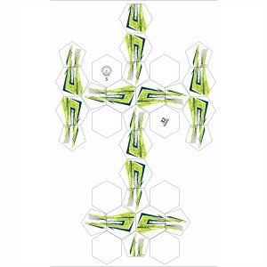 Ballon de football en cuir cousu à la machine à 32 panneaux pour enfants, entraînement en intérieur/extérieur, avec logo personnalisé - Product Image 1