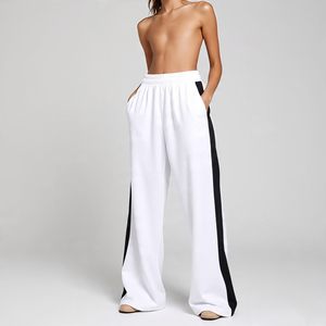 Pantalones de chándal pesados para mujer, pantalones de jogging de cintura alta con cordón, ropa deportiva de gran tamaño para Invierno para mujer - Product Image 6