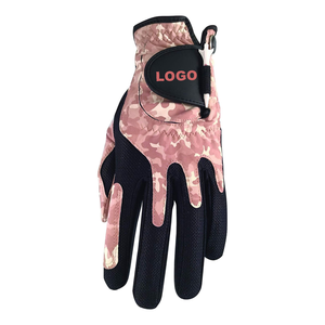 Customizable Logo Colorful Print Professional Cabretta Leather Sports Outdoor Golf Supplies Adjustable Wrist Strap <b>Hook</b> Loop - Product Image 1
